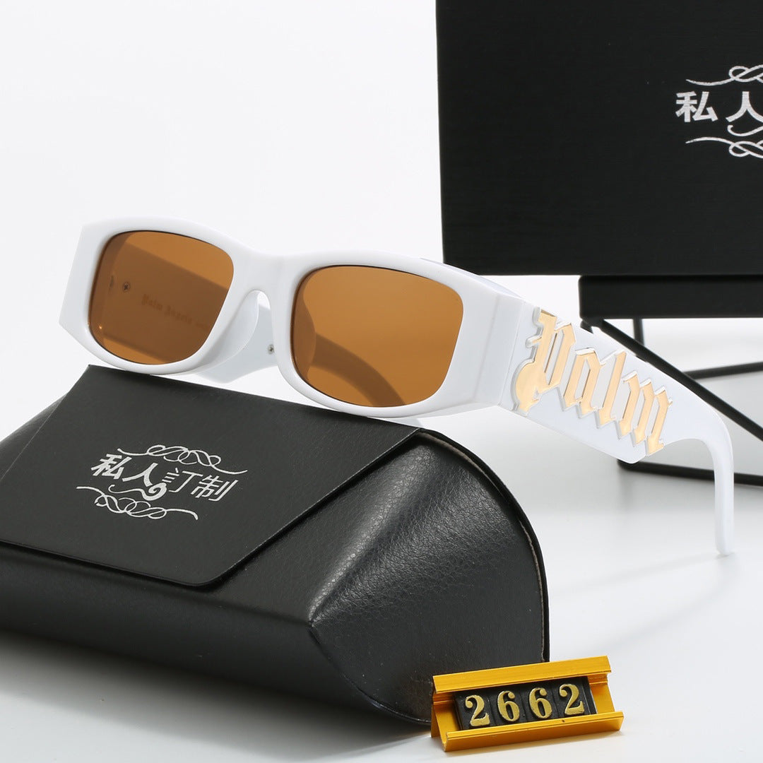 Fashionable HD Letter Sunglasses for Men and Women