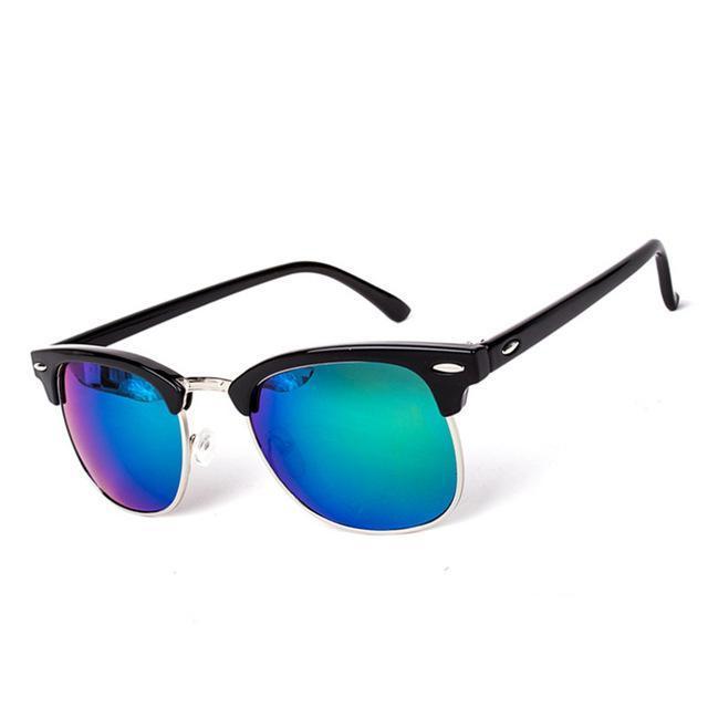 Classic Retro Sunglasses for Men - Frog Style