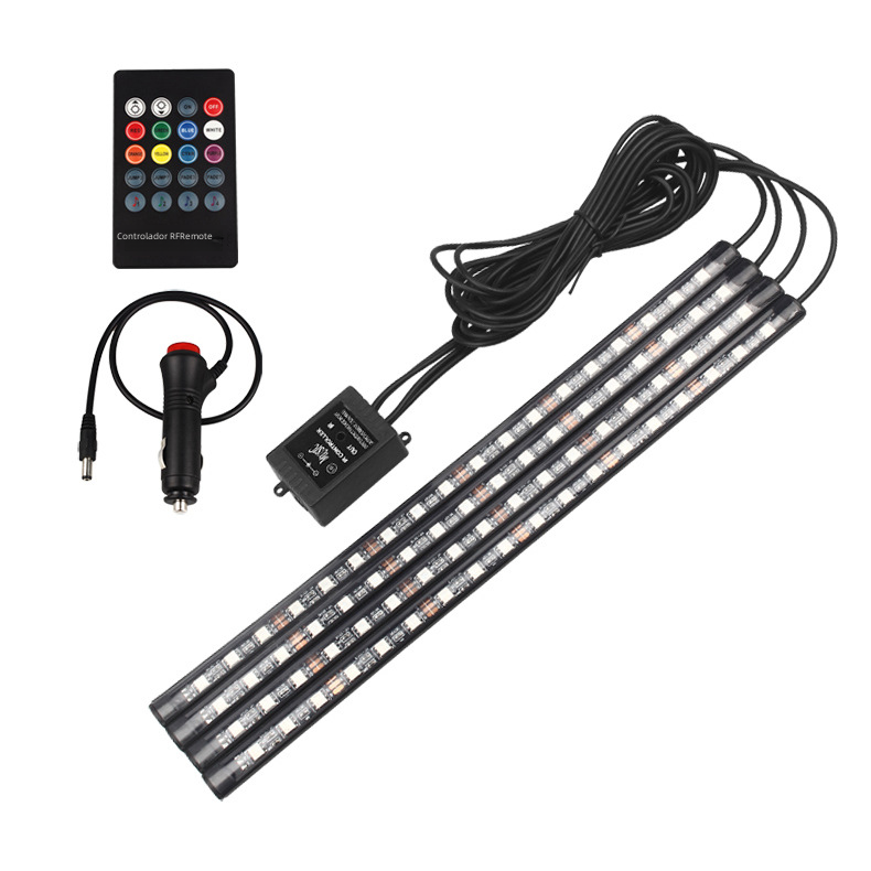 48 72 LED One to Four Silicone Car Ambient Lights